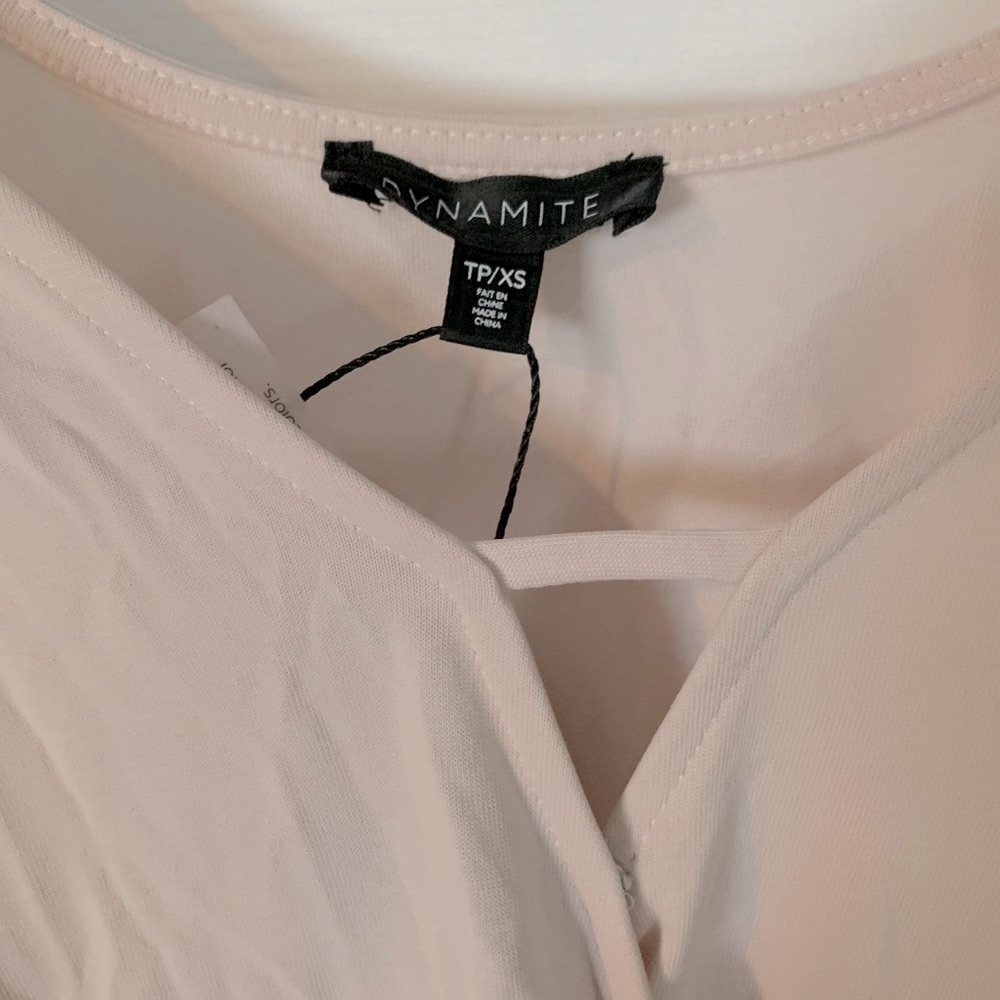 Dynamite Light Pink Top - Picture 2 of 4
